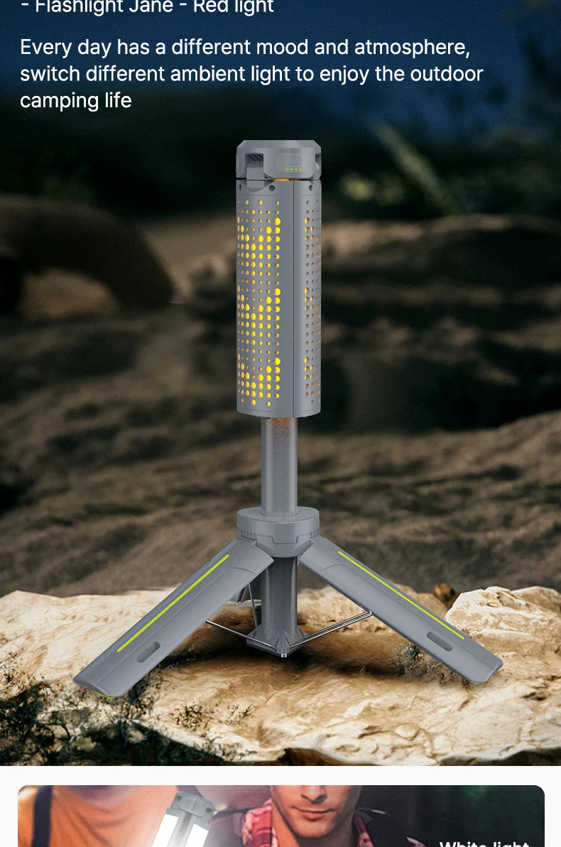 Rechargeable Outdoor Portable Hiking Camping