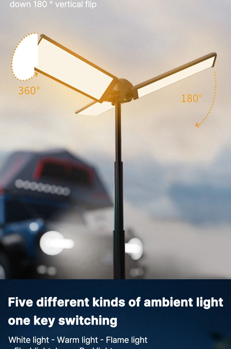 Rechargeable Outdoor Portable Hiking Camping