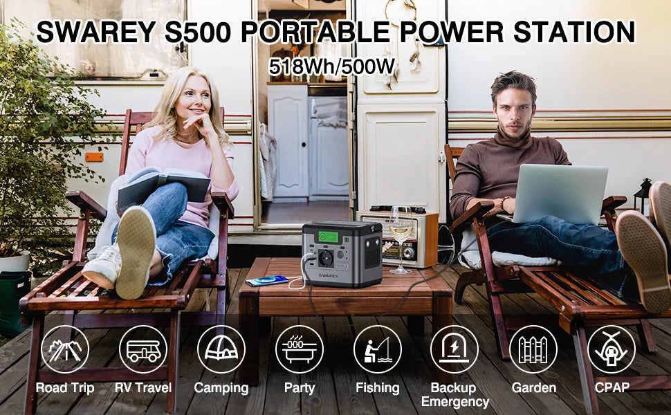 SWAREY S500 Pro 500W Power Station