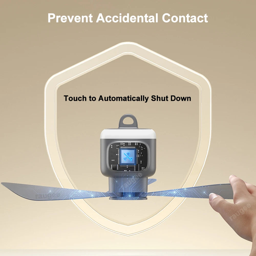 12000mAh Ceiling Fans Portable