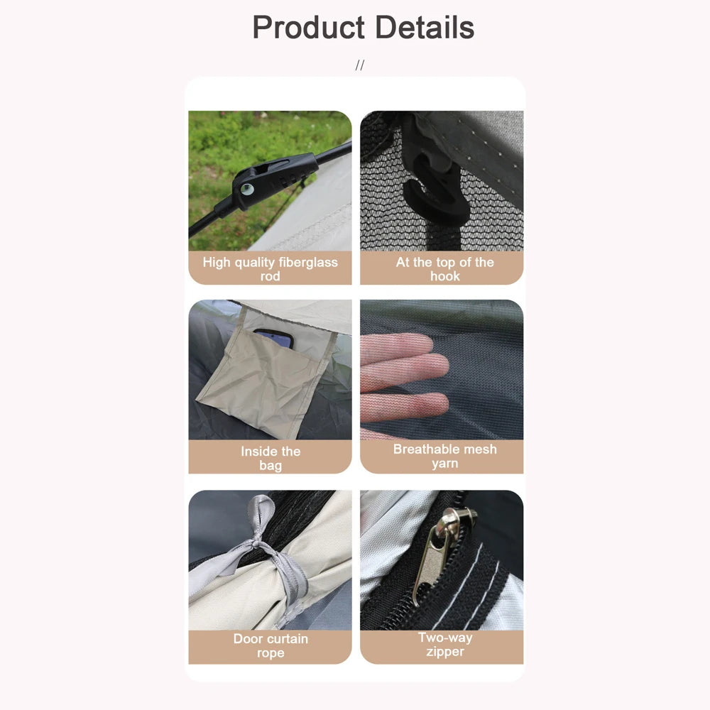 Outdoor Self-driving Travel Camping Tent