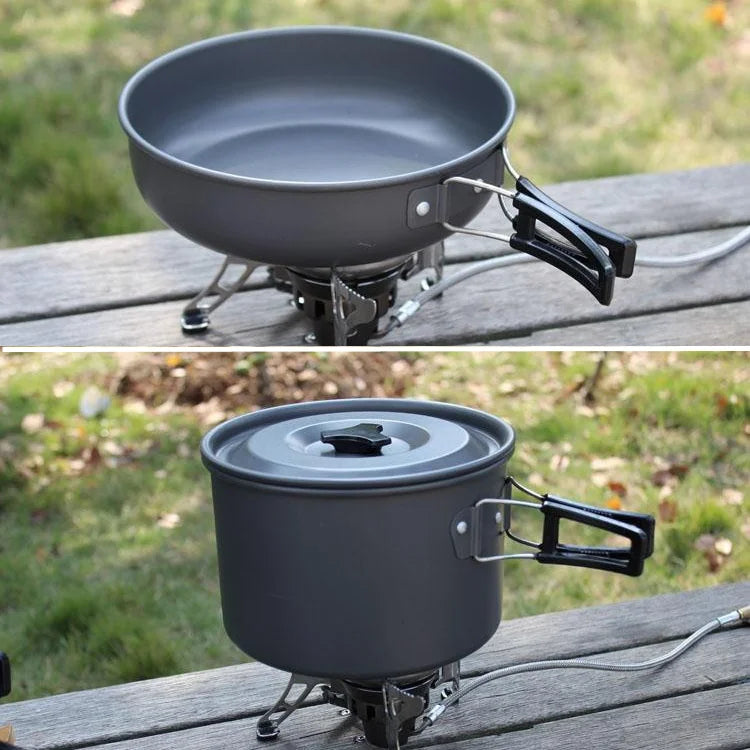 Camping Cookware Set for 1-7 Persons