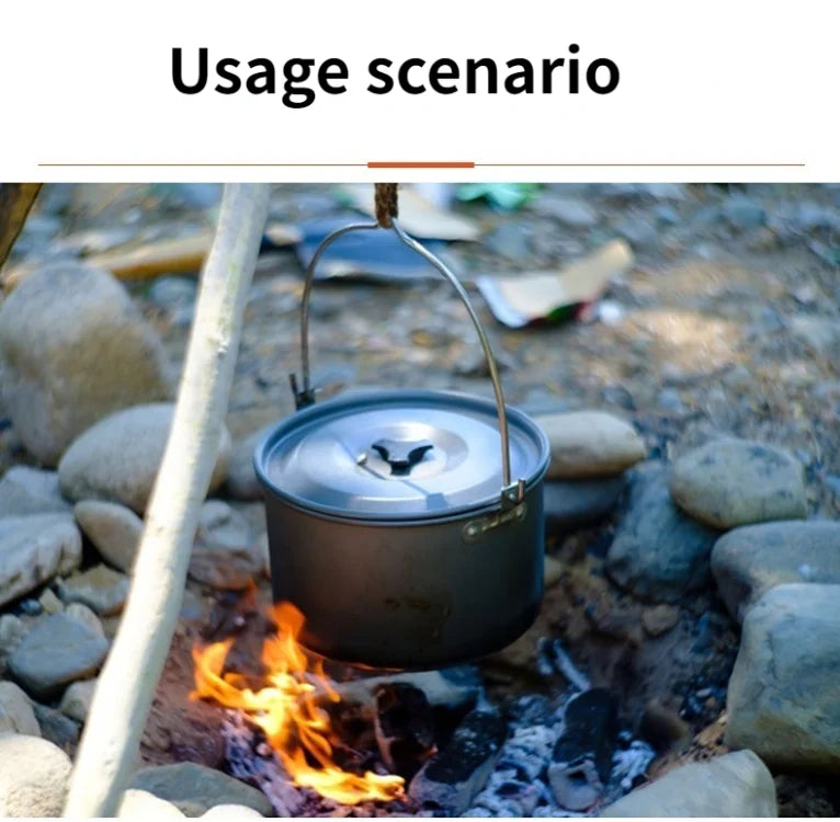 Camping Cookware Set for 1-7 Persons