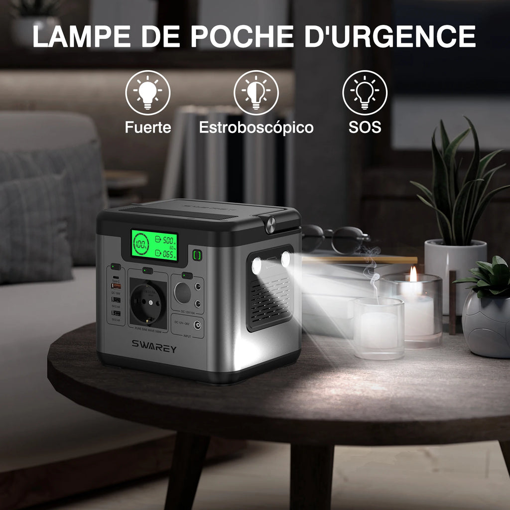 SWAREY S500 Pro 500W Power Station