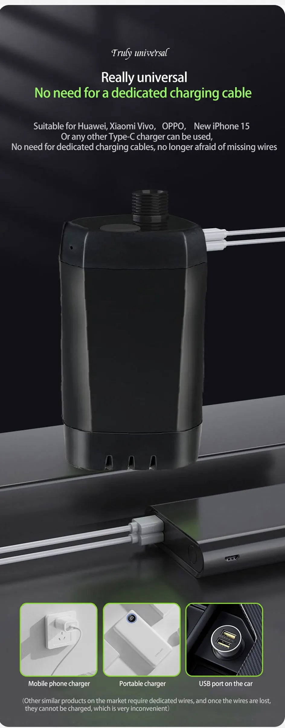 Portable Outdoor Electric Shower