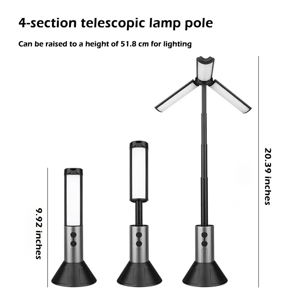 Rechargeable Outdoor Portable Hiking Camping