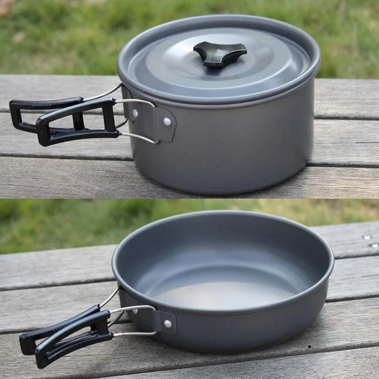 Camping Cookware Set for 1-7 Persons