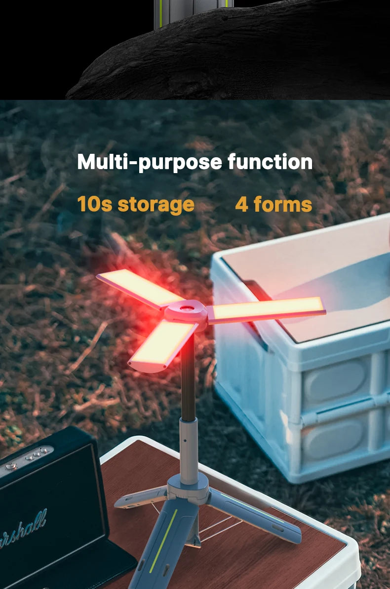 Rechargeable Outdoor Portable Hiking Camping