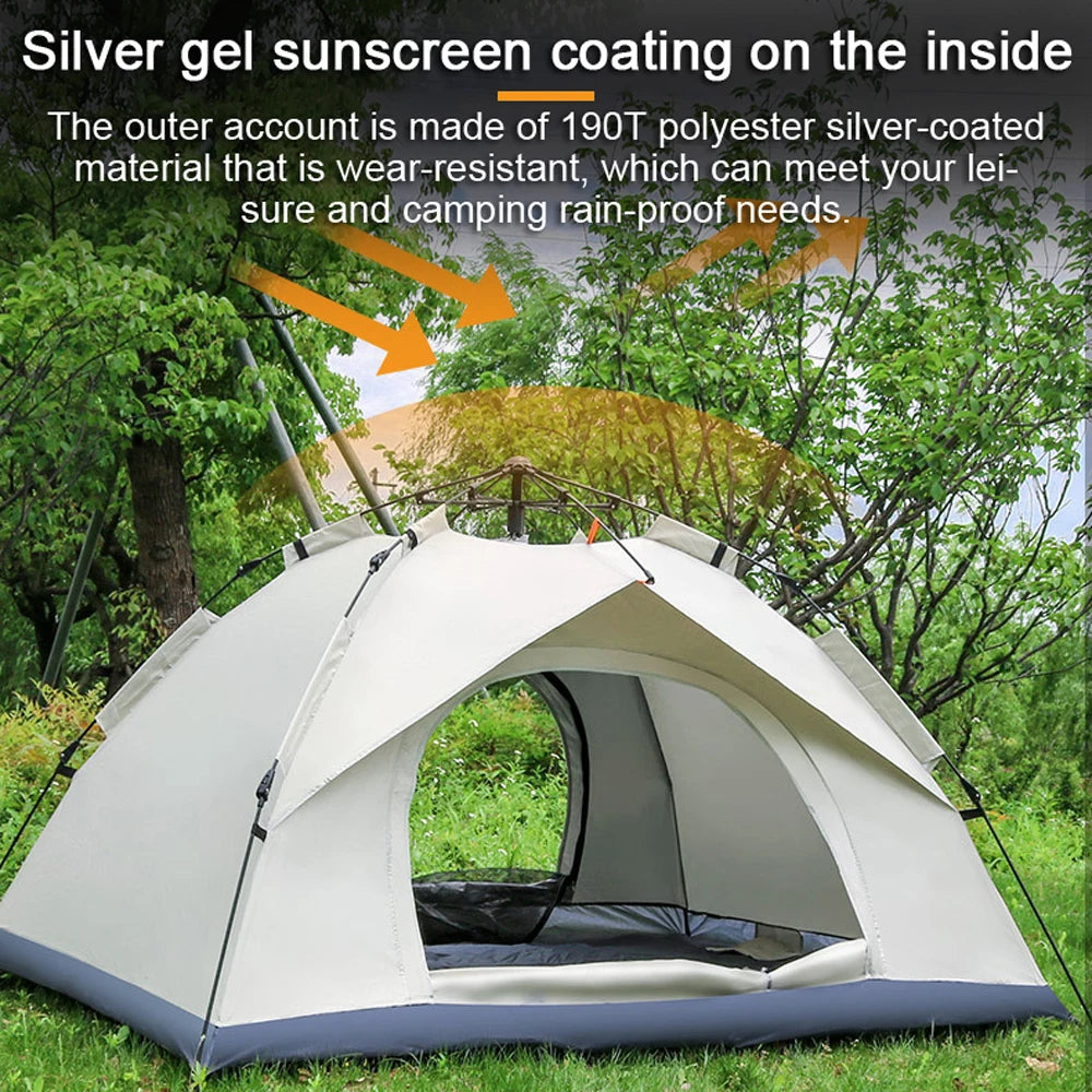Outdoor Self-driving Travel Camping Tent