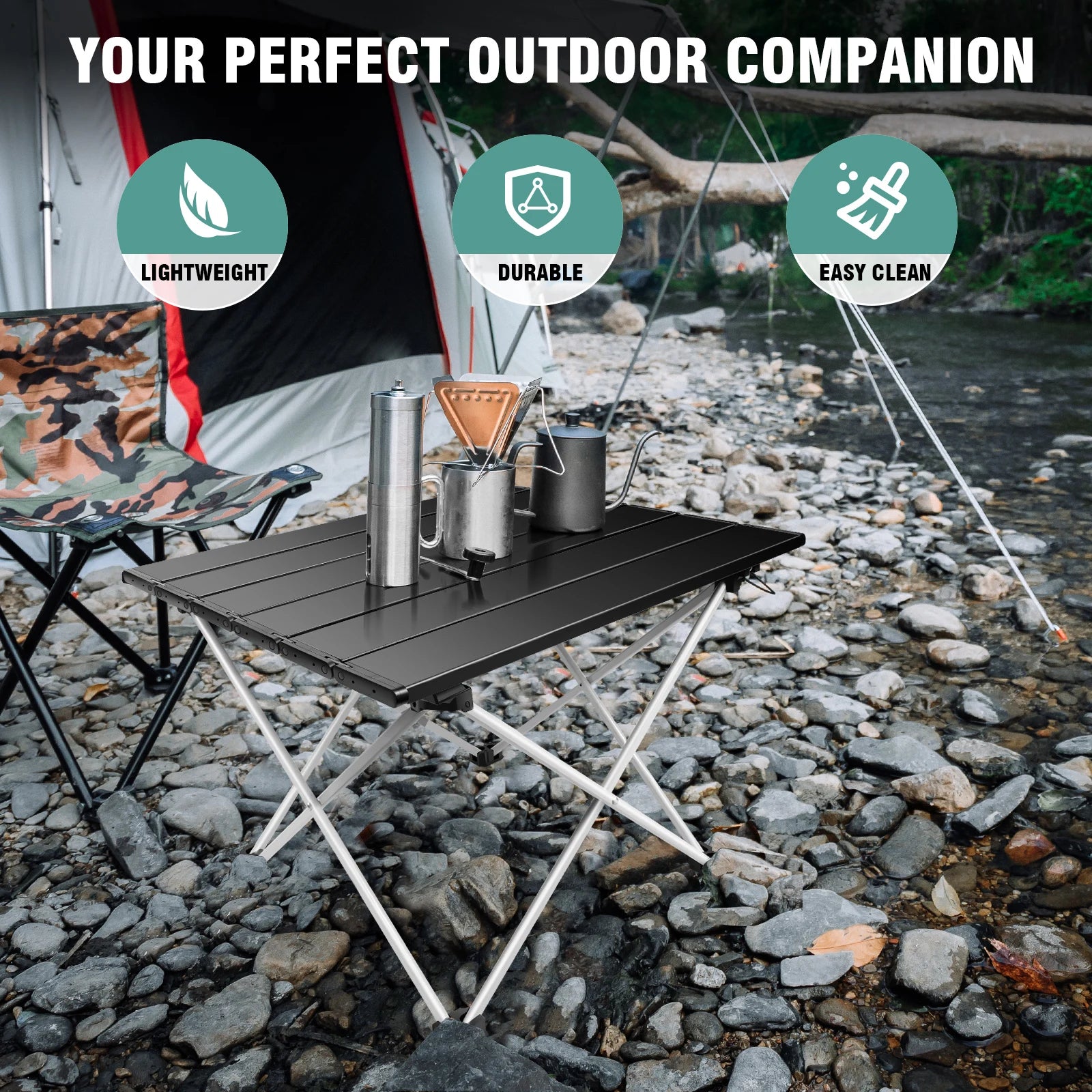 Outdoor Camping Folding Table