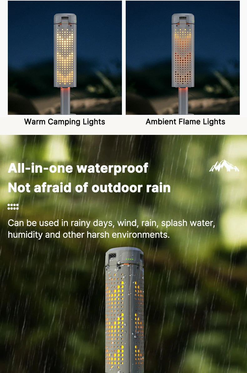 Rechargeable Outdoor Portable Hiking Camping