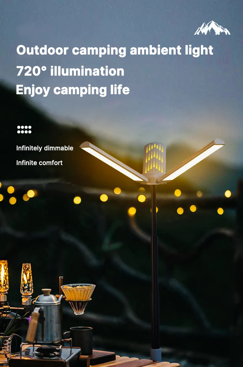 Rechargeable Outdoor Portable Hiking Camping