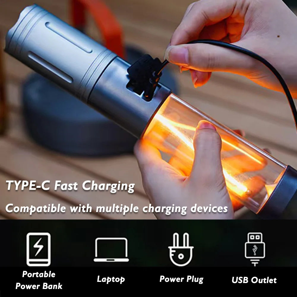 Rechargeable Outdoor Portable Hiking Camping