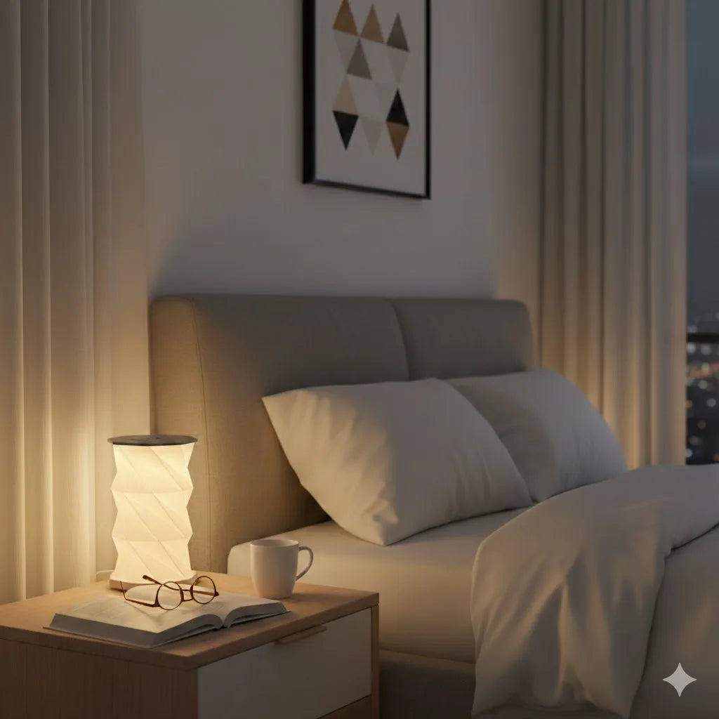 Portable Folding Camping Lantern Dimmable LED Tent Light