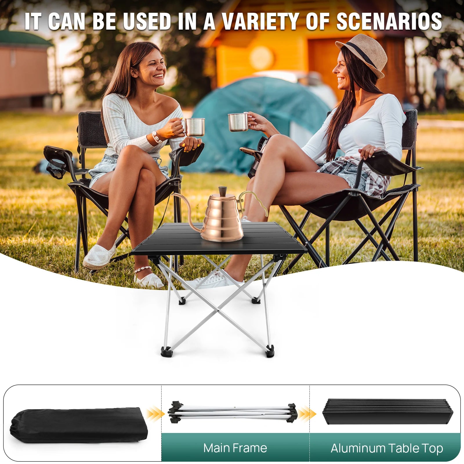 Outdoor Camping Folding Table