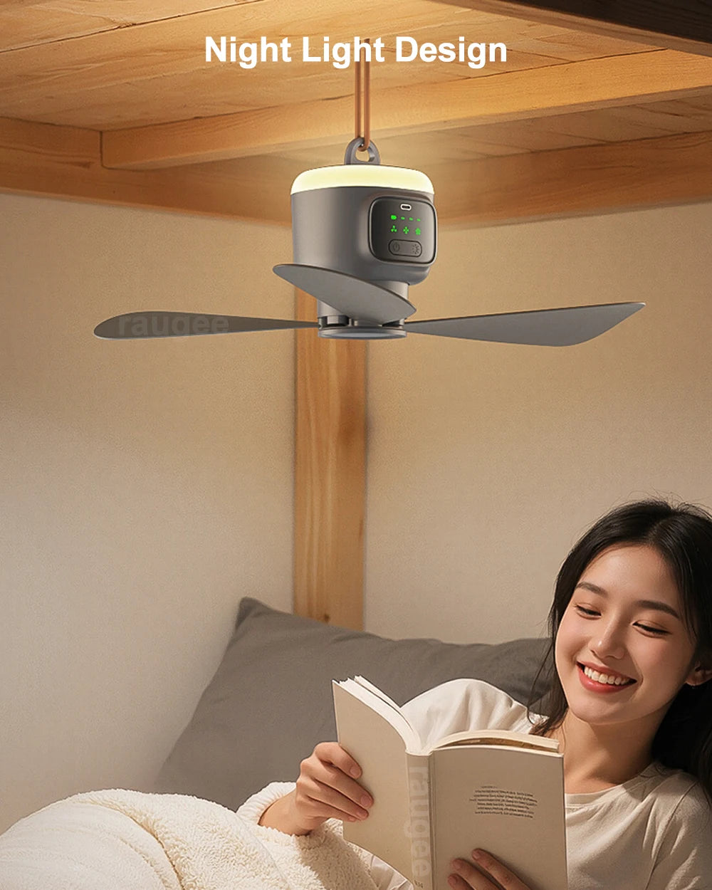 12000mAh Ceiling Fans Portable