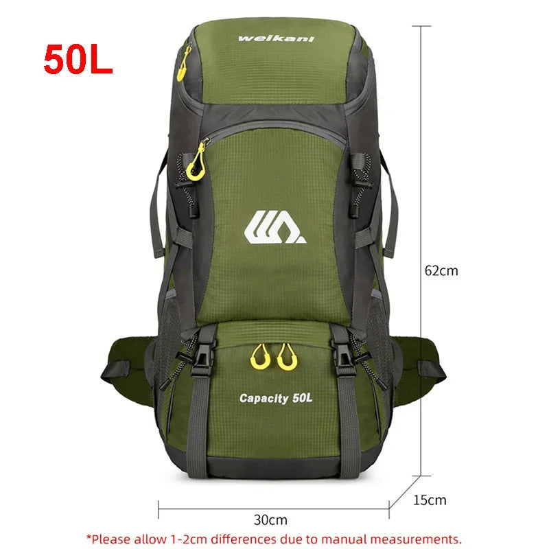 50L Travel Backpack Camping