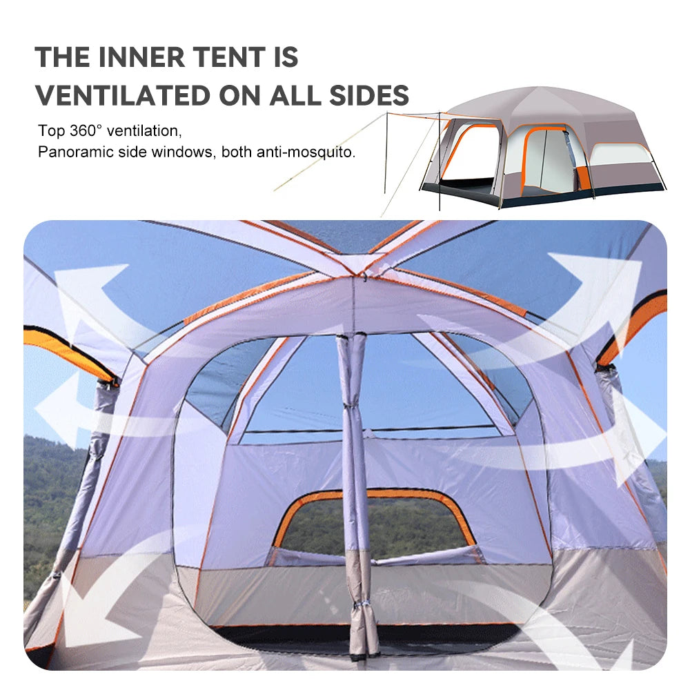 Luxury Tent For Camping Large Family