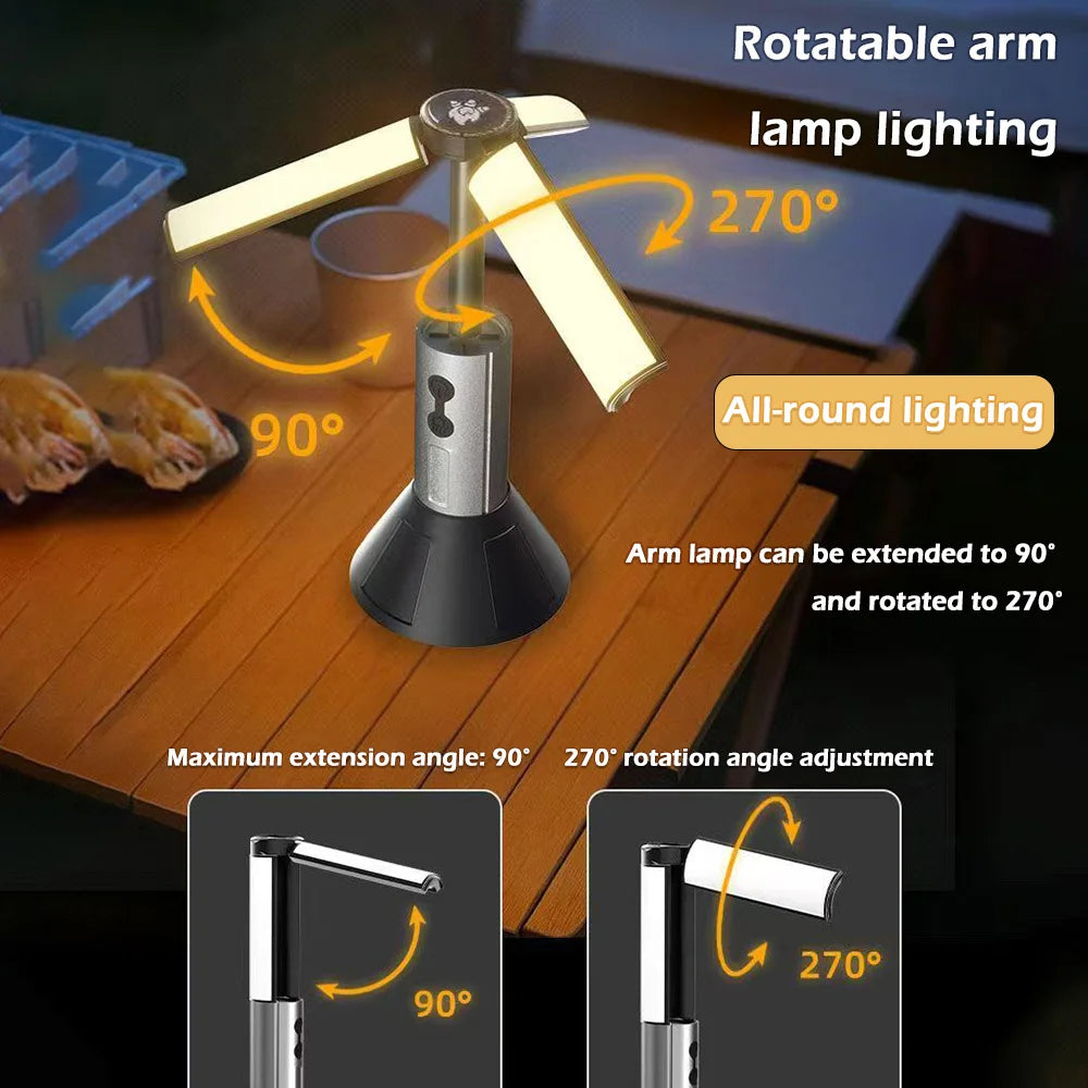 Rechargeable Outdoor Portable Hiking Camping