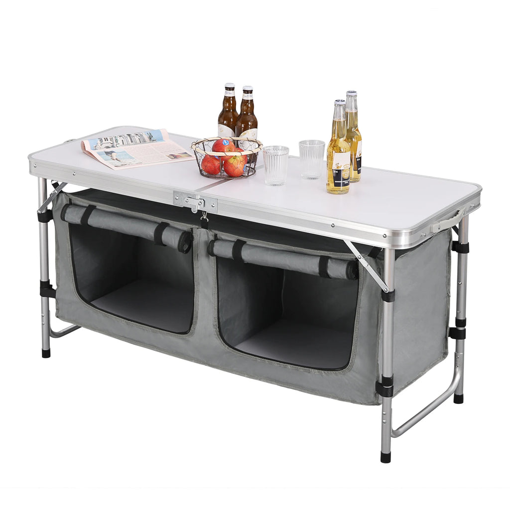 WOLTU Folding Picnic Table Aluminum