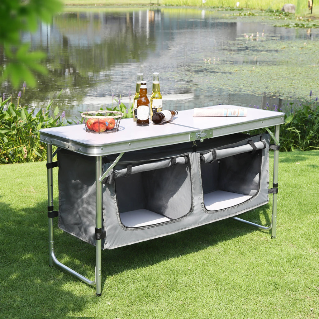 WOLTU Folding Picnic Table Aluminum
